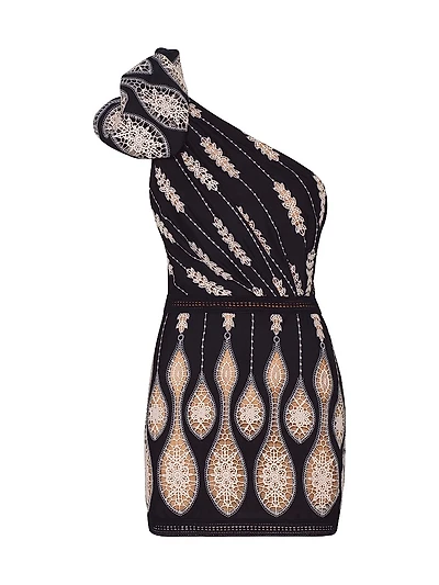 Micaela Celestial Matter One-Shoulder Minidress