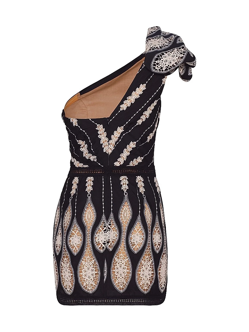 Micaela Celestial Matter One-Shoulder Minidress