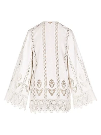 Micaela Vision Seeking Embroidered Minidress