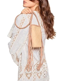 Micaela Vision Seeking Embroidered Minidress