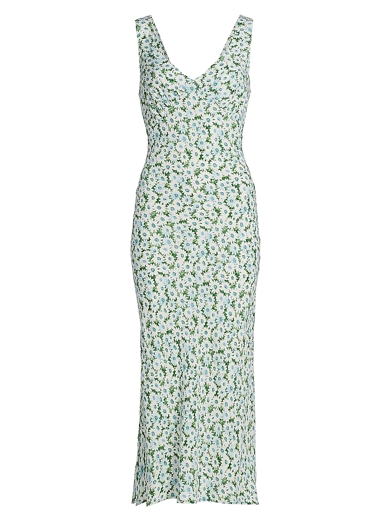 Beauden Daisy Crêpe Midi-Dress