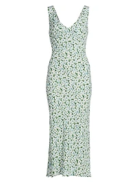 Beauden Daisy Crêpe Midi-Dress
