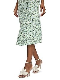 Beauden Daisy Crêpe Midi-Dress