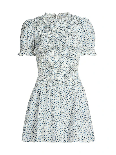Leannah Floral Smocked Minidress