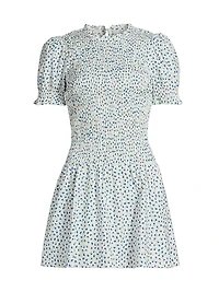 Leannah Floral Smocked Minidress