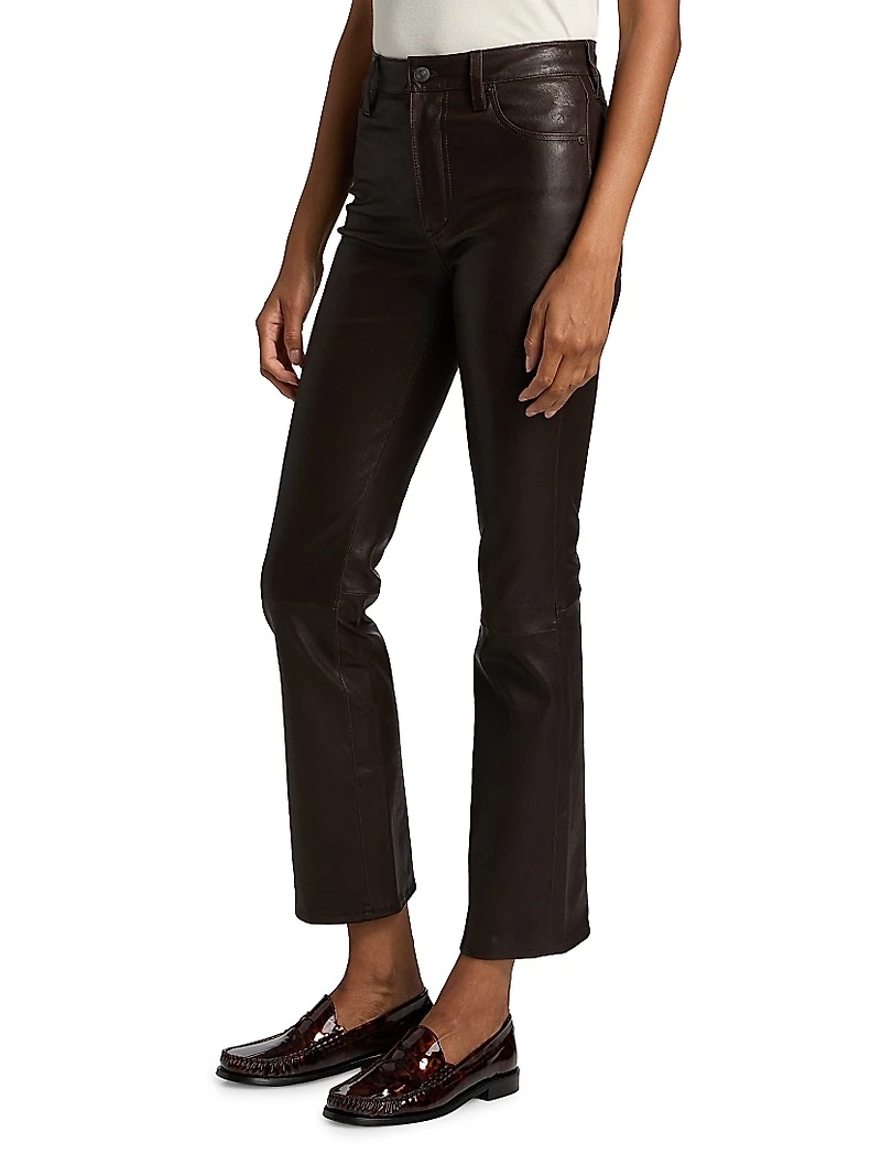 The Reboot Leather Crop Pants