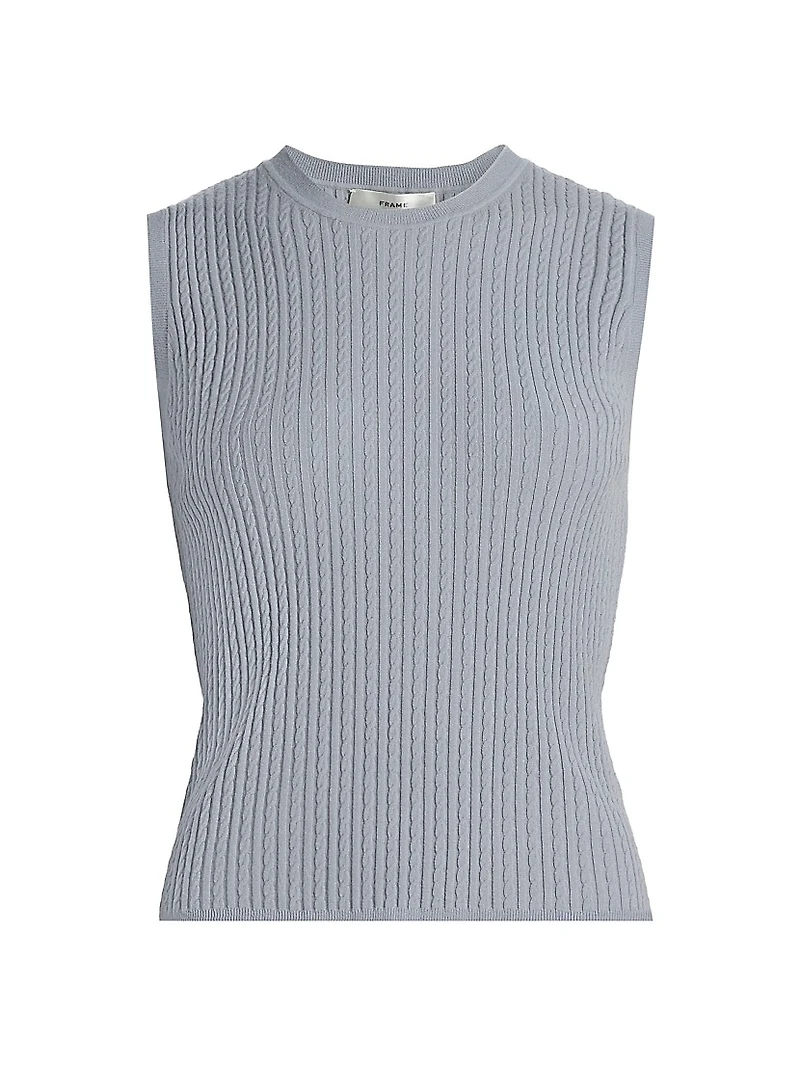 Cable-Knit Tank
