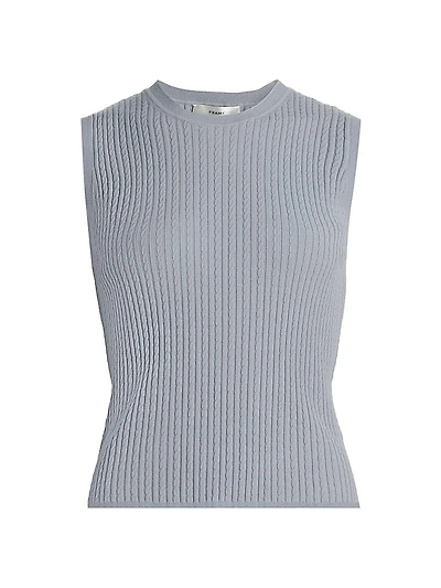 Cable-Knit Tank