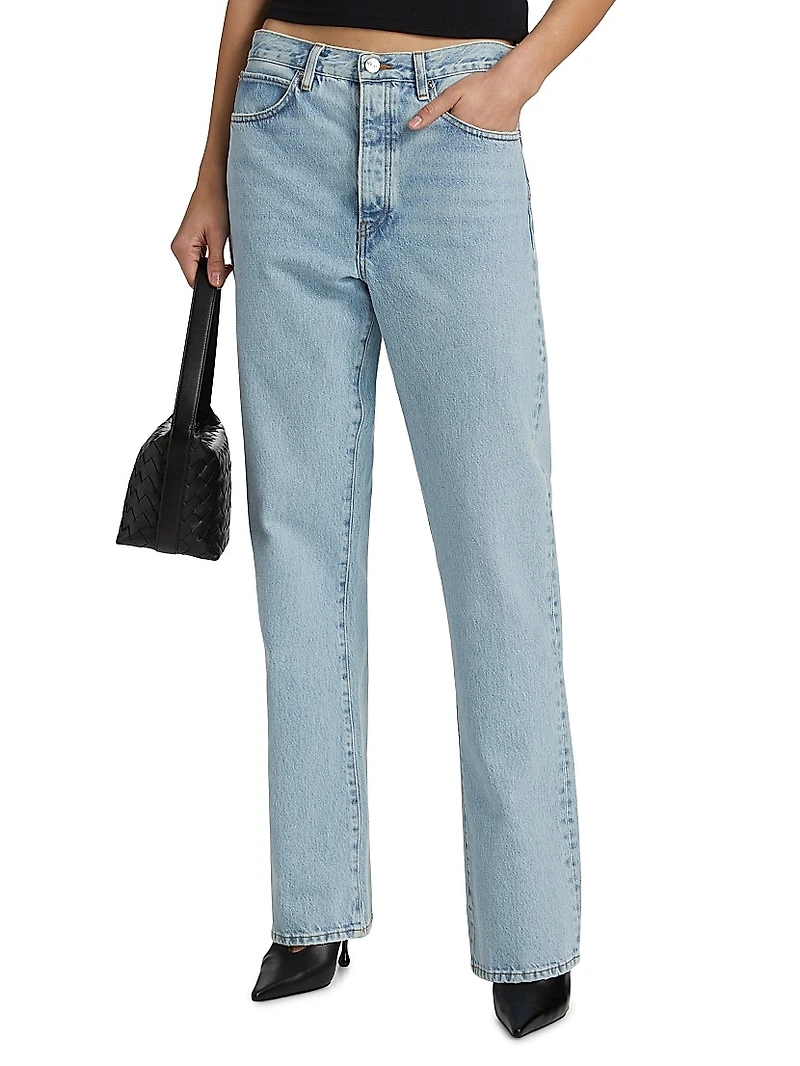 The Vertical Straight-Leg Jeans