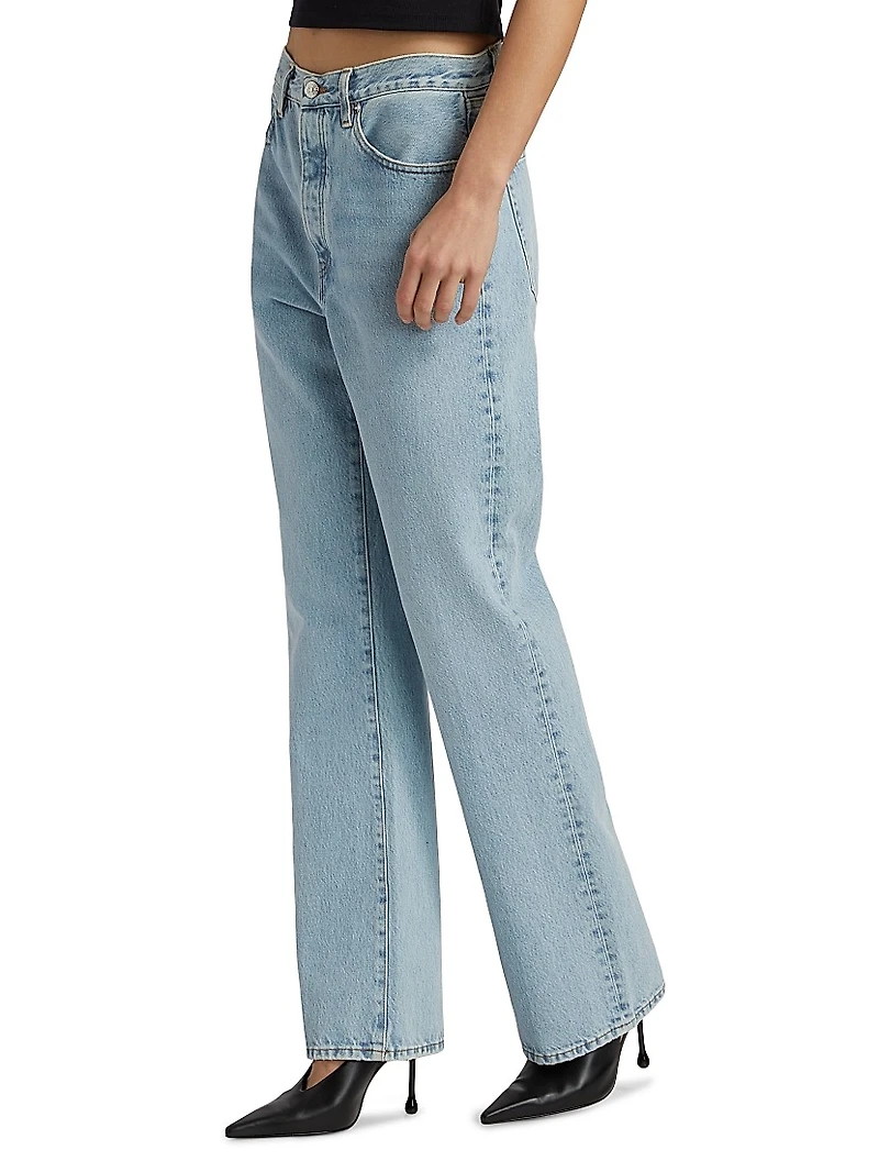 The Vertical Straight-Leg Jeans