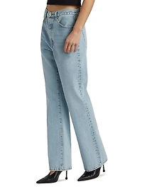 The Vertical Straight-Leg Jeans