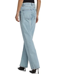 The Vertical Straight-Leg Jeans