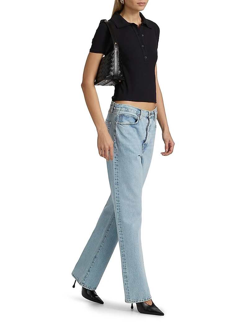 The Vertical Straight-Leg Jeans