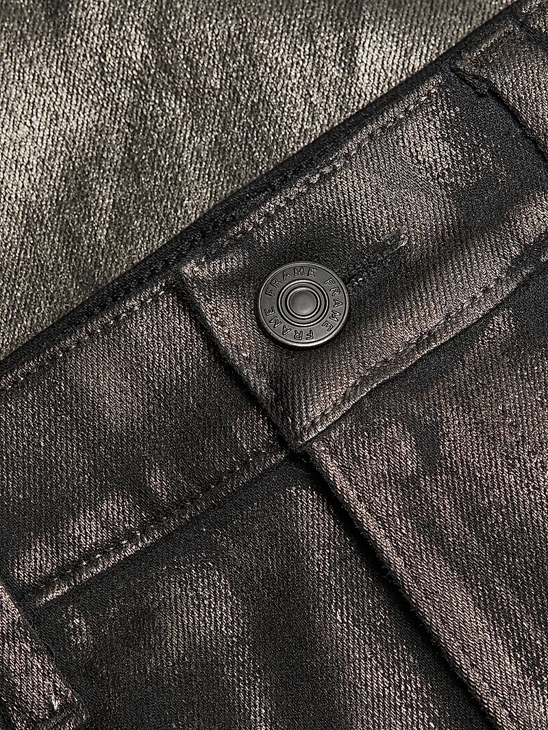 Le Sleek Straight Faux Leather Pants