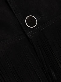 The Saddle Fringed Suede Jacket