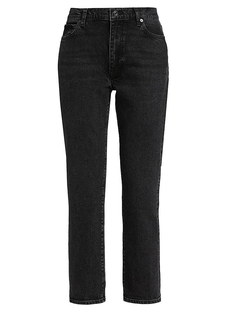 The Borrowed Straight-Leg Jeans