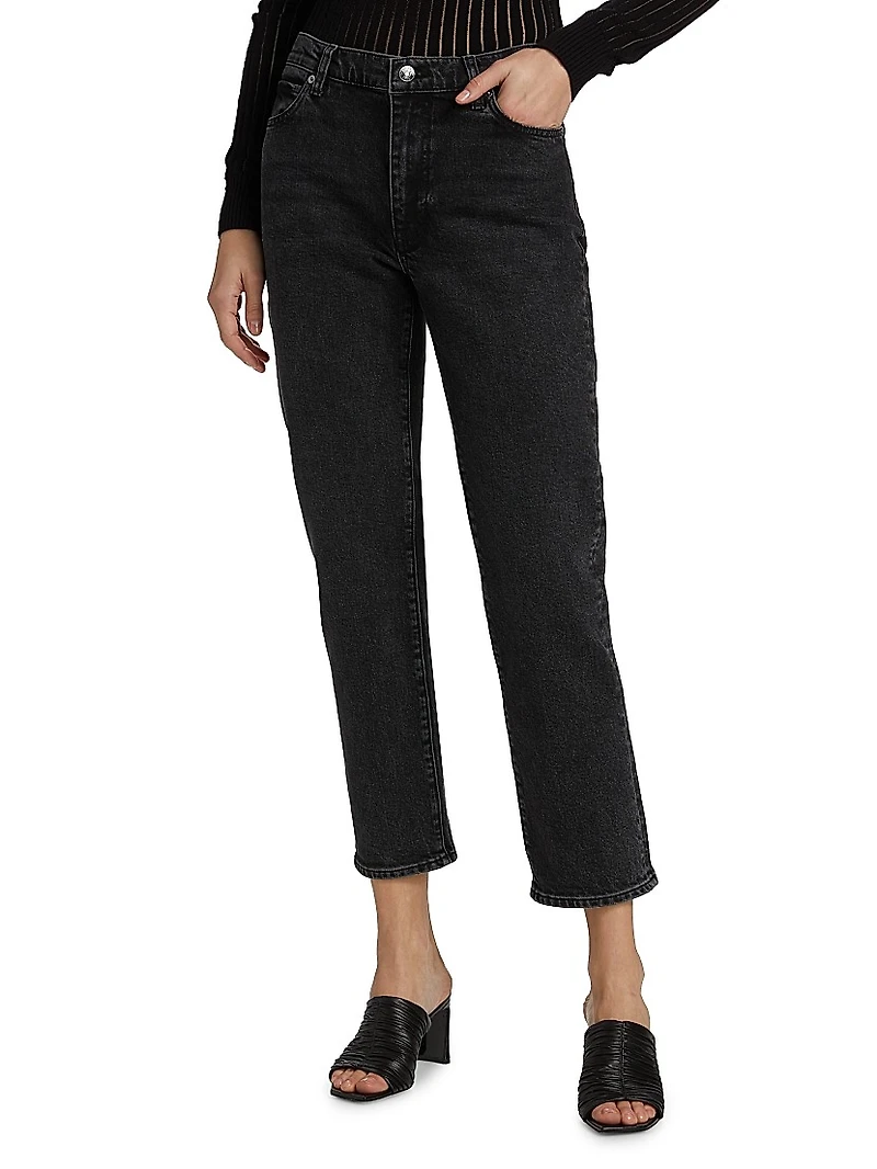 The Borrowed Straight-Leg Jeans