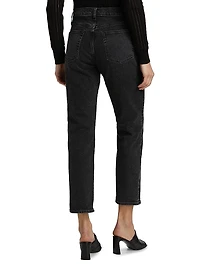 The Borrowed Straight-Leg Jeans