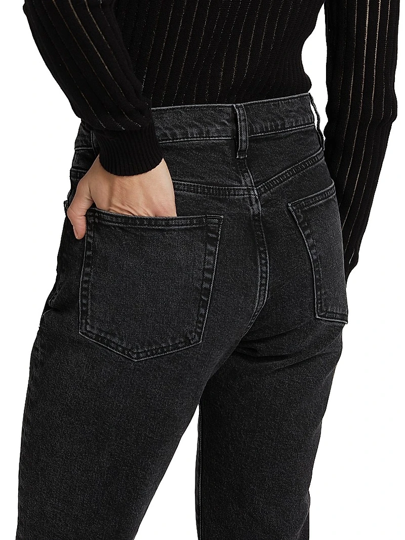 The Borrowed Straight-Leg Jeans