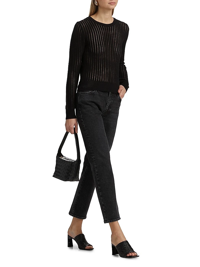 The Borrowed Straight-Leg Jeans
