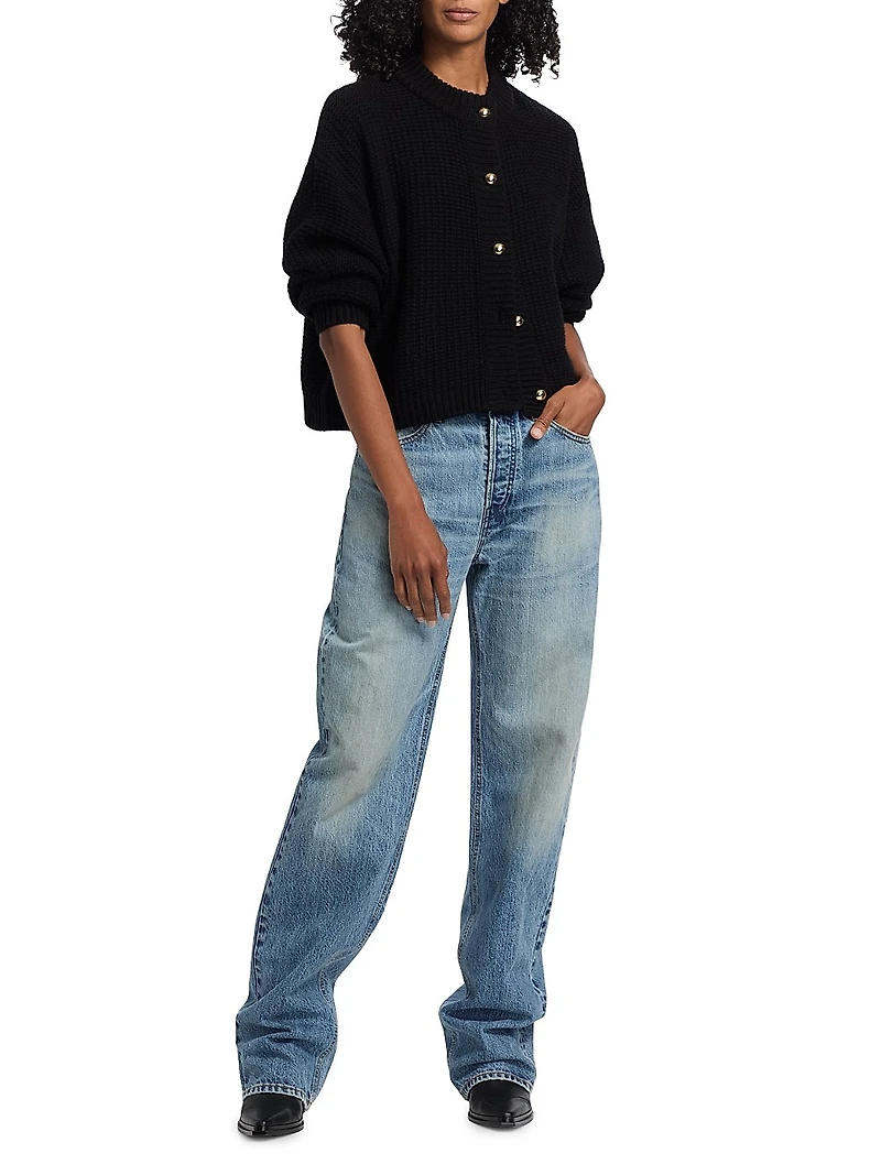 The Femme Wool-Cashmere Cardigan