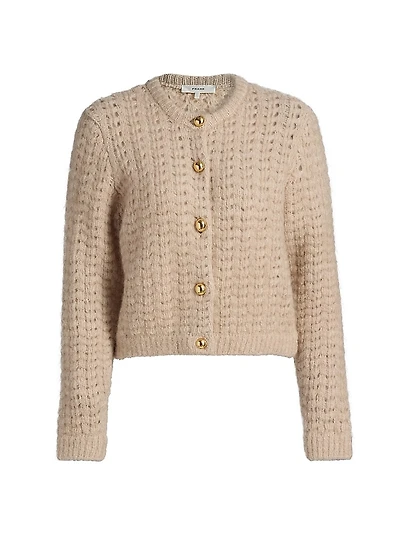 The Plush Alpaca-Blend Cardigan