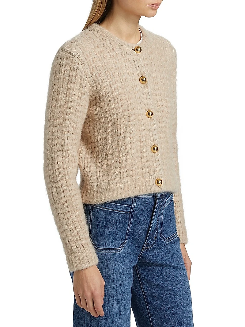 The Plush Alpaca-Blend Cardigan