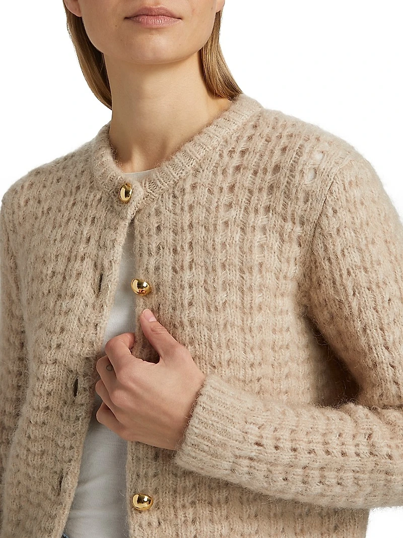 The Plush Alpaca-Blend Cardigan