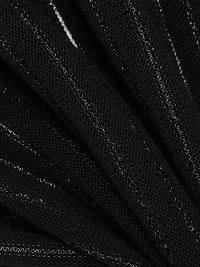 Sheer Striped Cotton Sweater