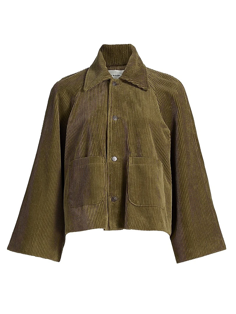 The Corduroy Cotton Swing Jacket
