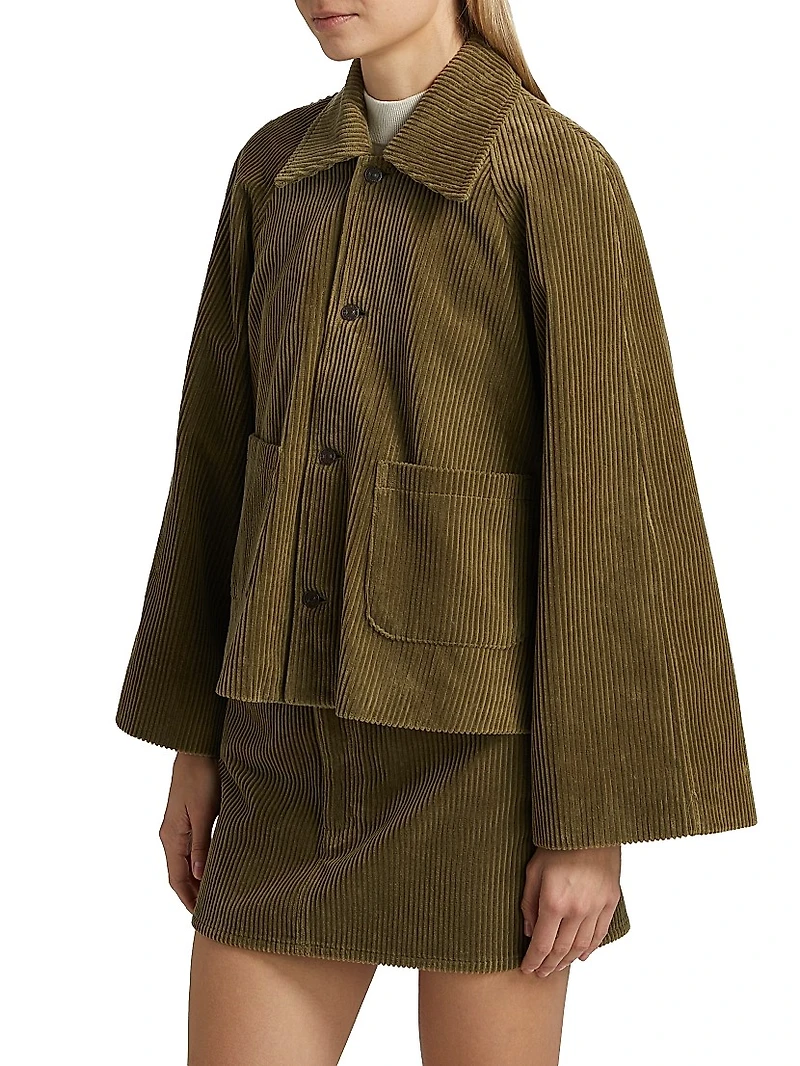The Corduroy Cotton Swing Jacket