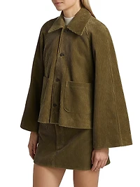 The Corduroy Cotton Swing Jacket