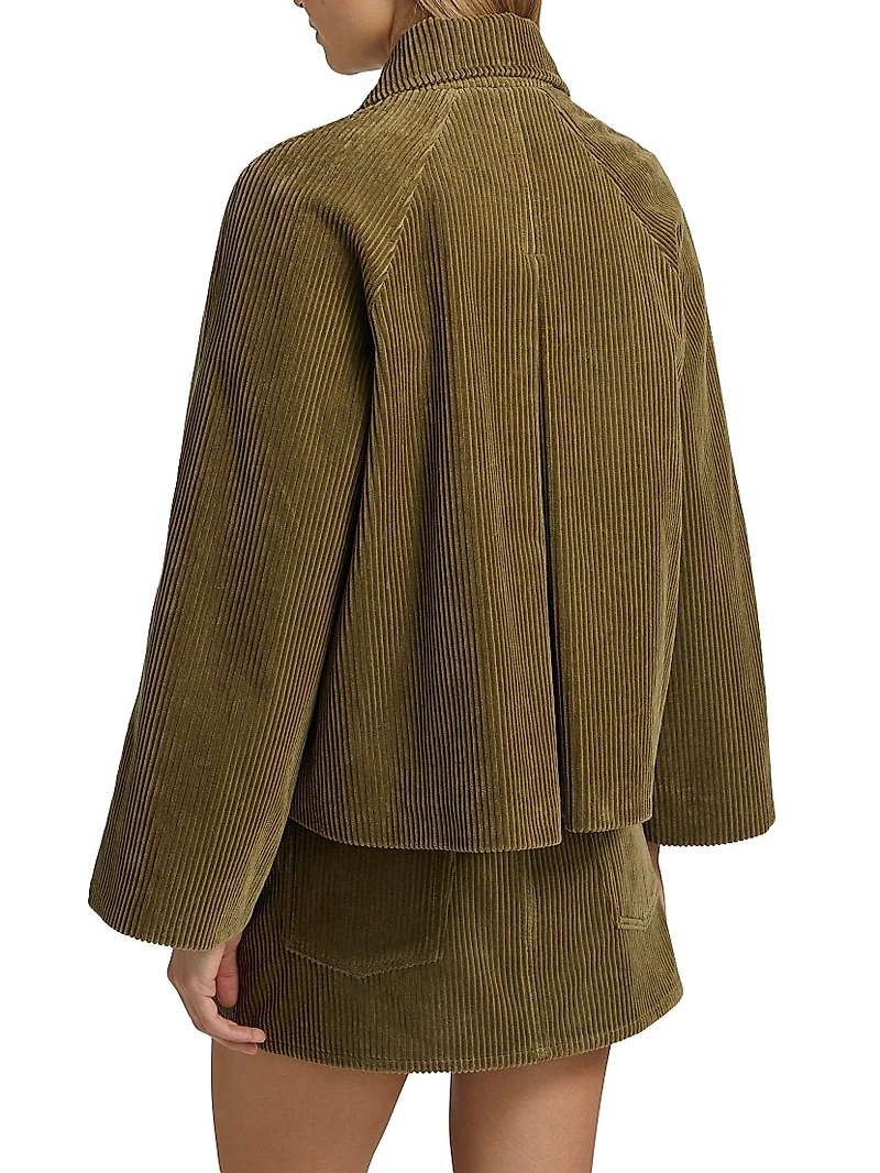 The Corduroy Cotton Swing Jacket