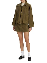 The Corduroy Cotton Swing Jacket