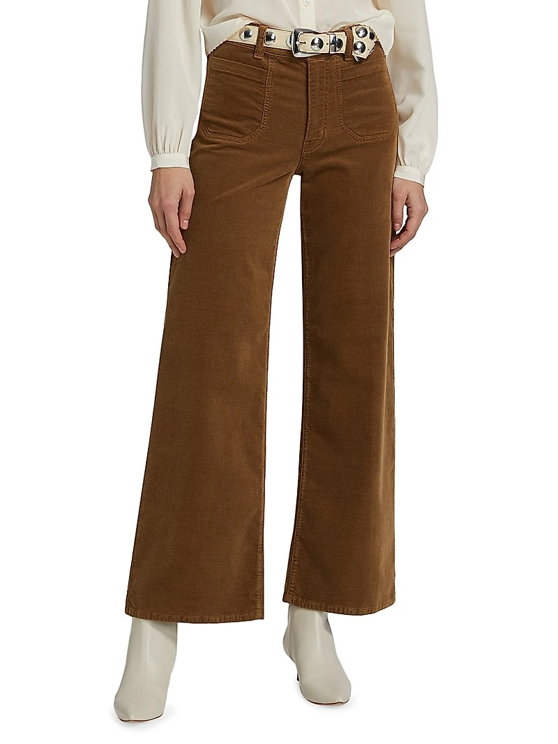 Le Slim Palazzo Modernist Pocket Pants