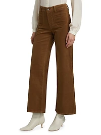 Le Slim Palazzo Modernist Pocket Pants