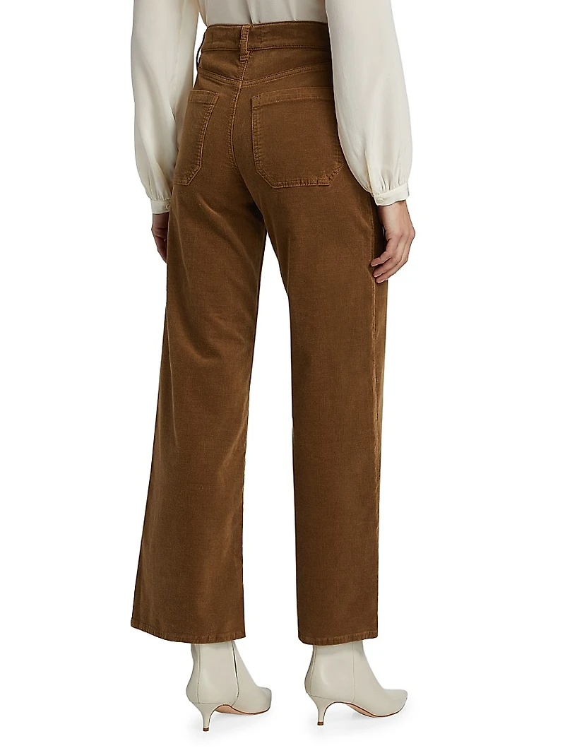 Le Slim Palazzo Modernist Pocket Pants