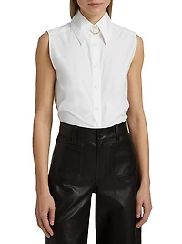 The Prep Sleeveless Shirt