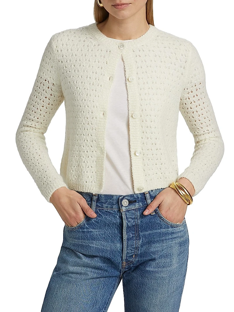 The Chenille Wool Cardigan