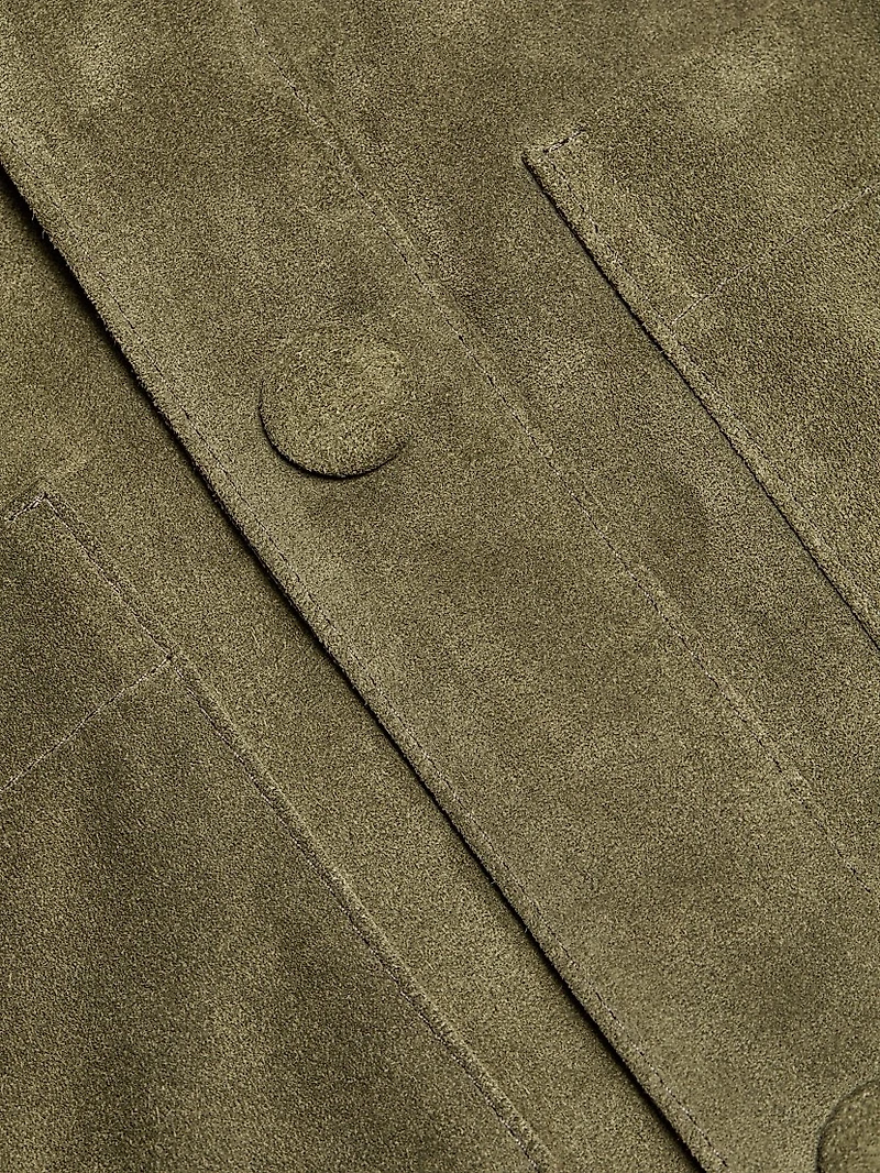 The Small Suede Crop Jacket