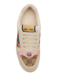 GG Crystal-Embellished Canvas Sneakers