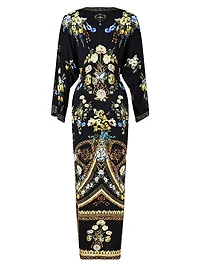 Ottoman Elegance Twist Maxi Dress
