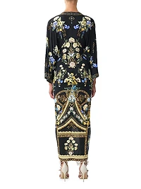 Ottoman Elegance Twist Maxi Dress
