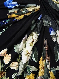 Ottoman Elegance Twist Maxi Dress