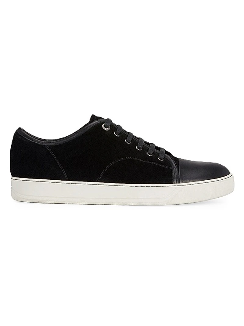 DBB1 Leather and Suede Sneakers