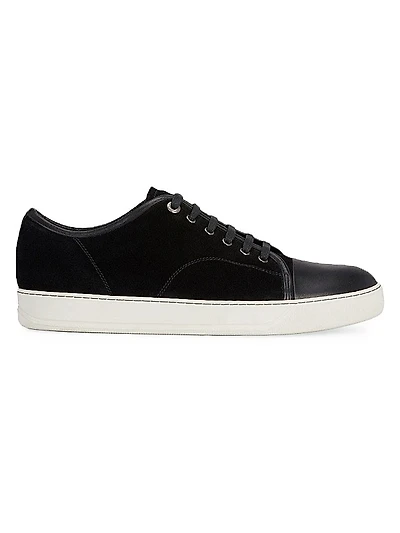 DBB1 Leather and Suede Sneakers