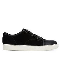 DBB1 Leather and Suede Sneakers