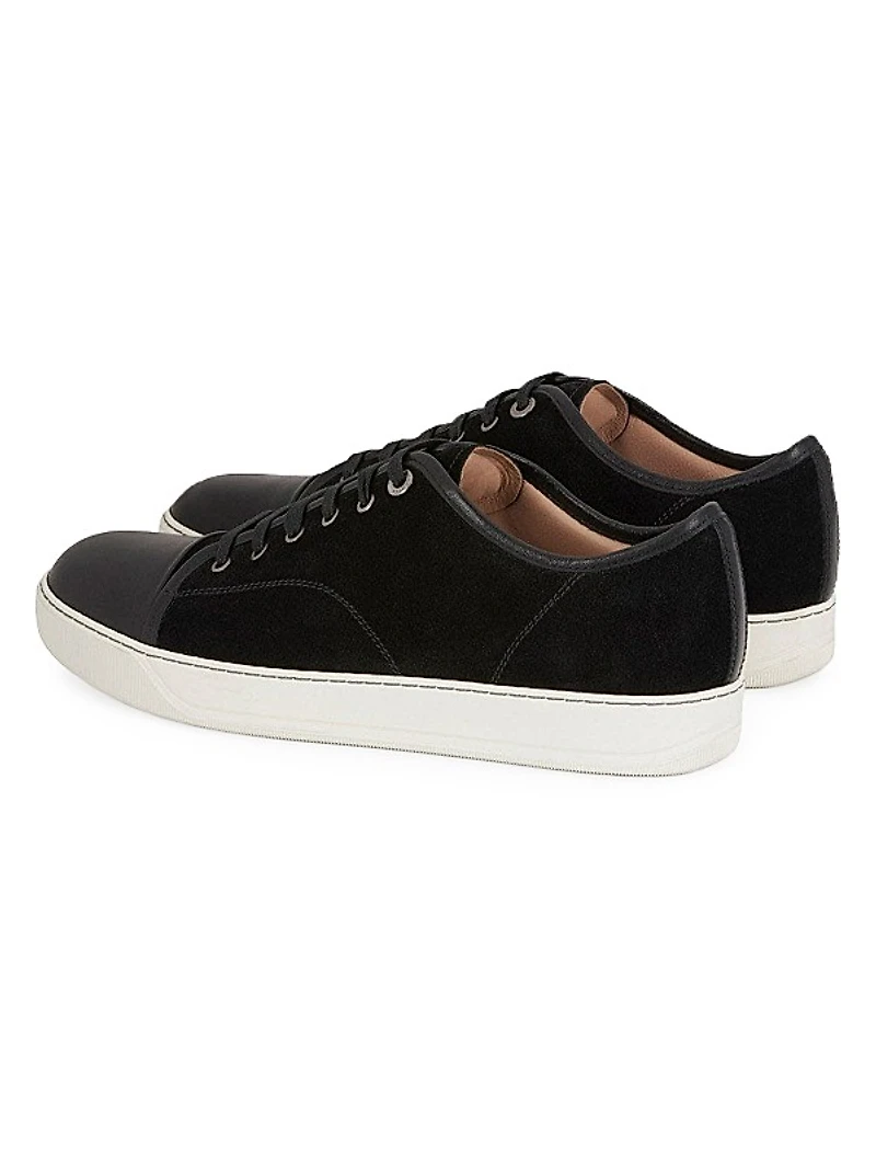 DBB1 Leather and Suede Sneakers