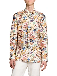 Paisley Linen Shirt