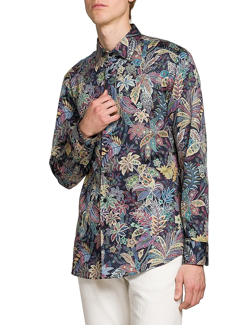 Printed Cotton Shirt